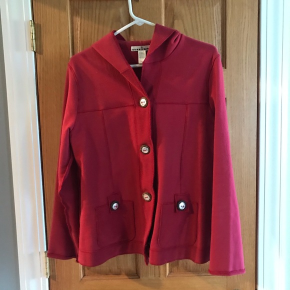 Red Lightweight Jacket - Picture 2 of 4
